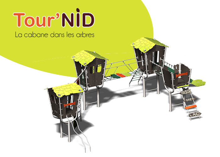 Tour'nid : la cabane dans les arbres par Créa