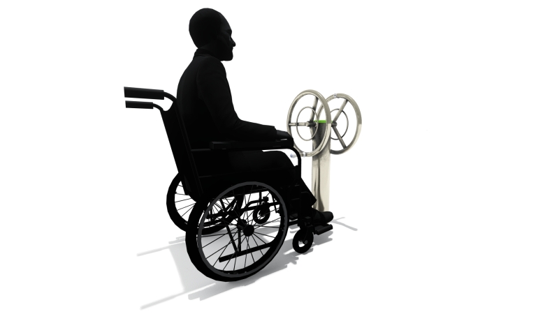 FIT123 Volant double PMR FITNESS